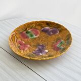 Sarreguemines round serving dish.