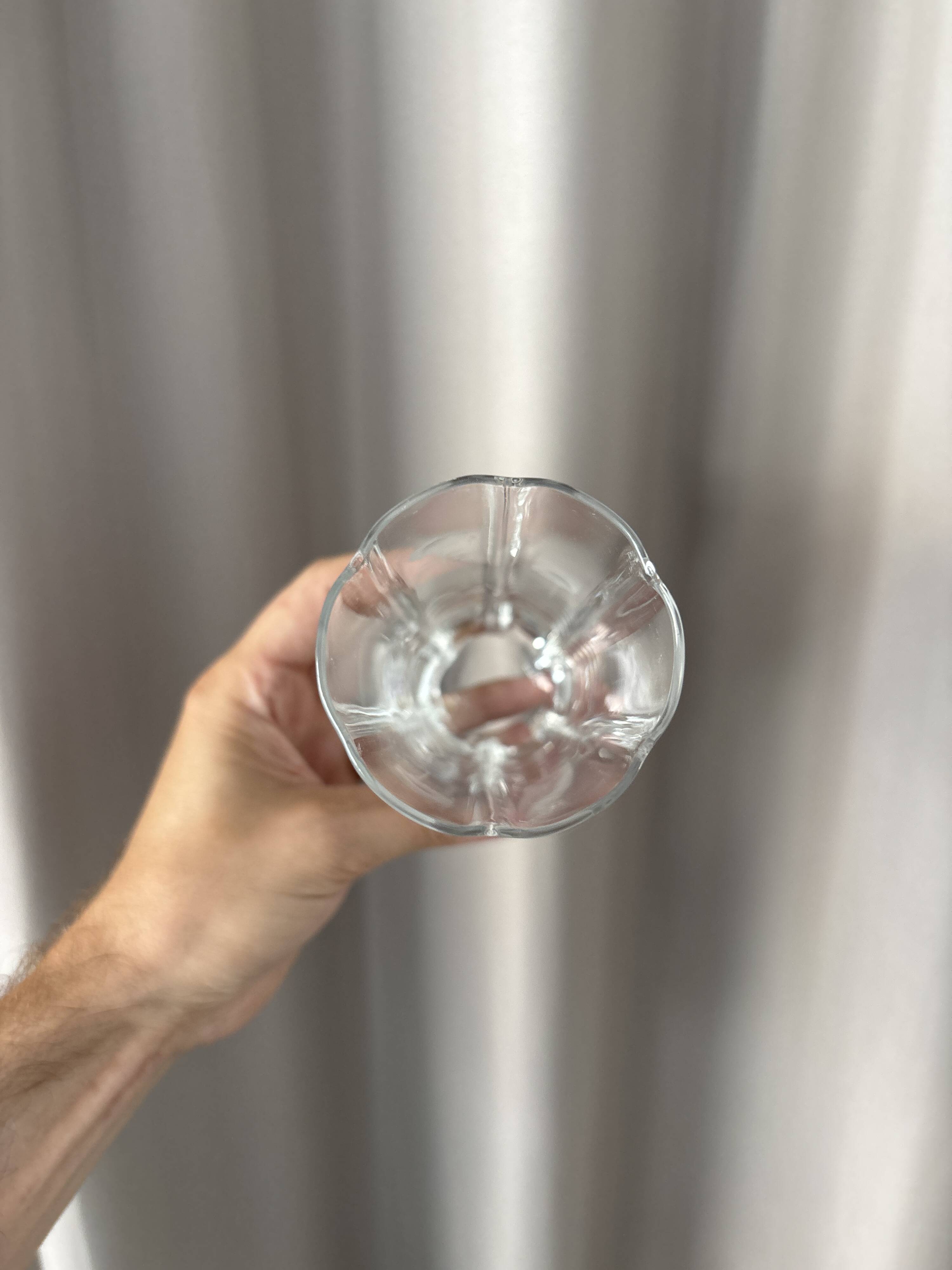 Set of 4 Vintage Etched Floral Highball Glasses