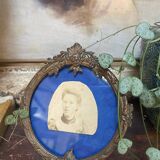Antique gilded bronze frame