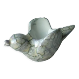 Faience shell bird marble effect