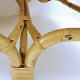 Pair of mid century modern Italian bamboo daybeds
