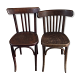 Mismatched Bistro chairs