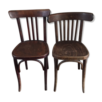 Mismatched Bistro chairs