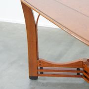 4 to 6-person Art Nouveau design dining table by Schuitema