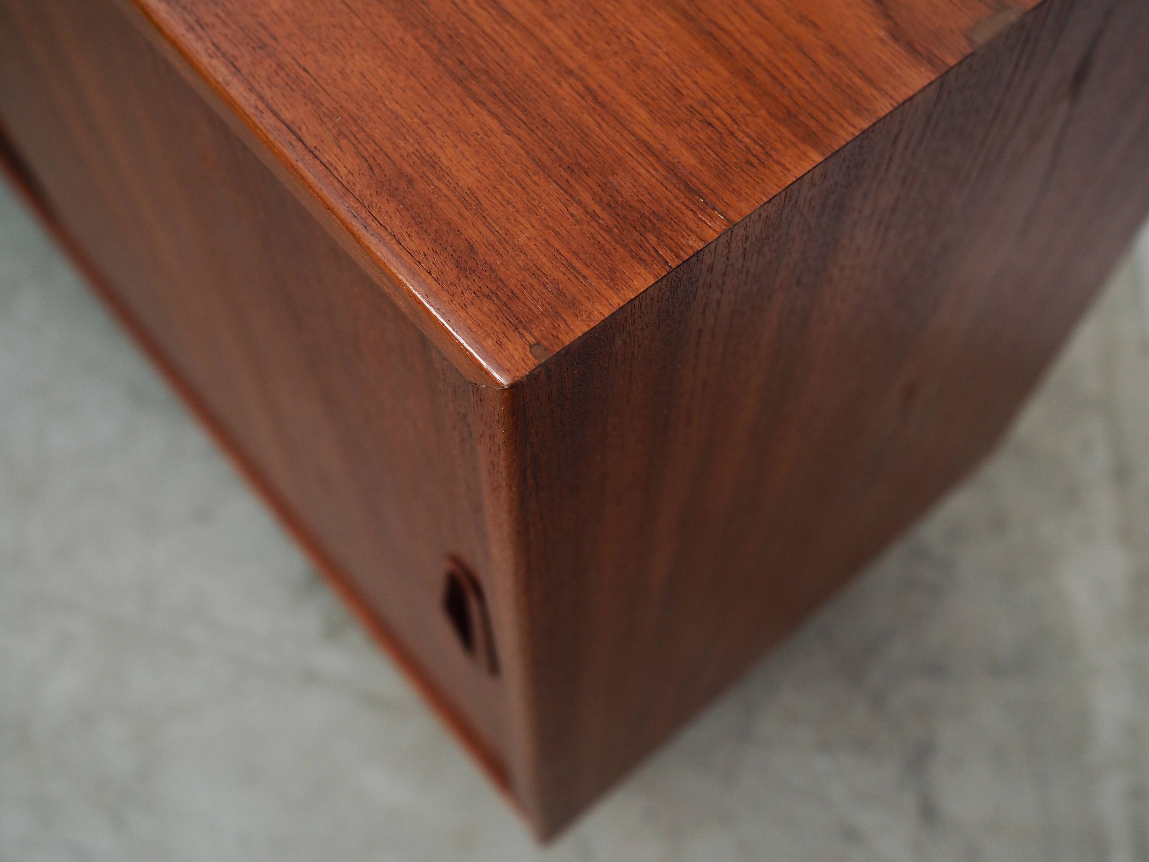 Teak sideboard, Danish design, 1960s, made in Denmark