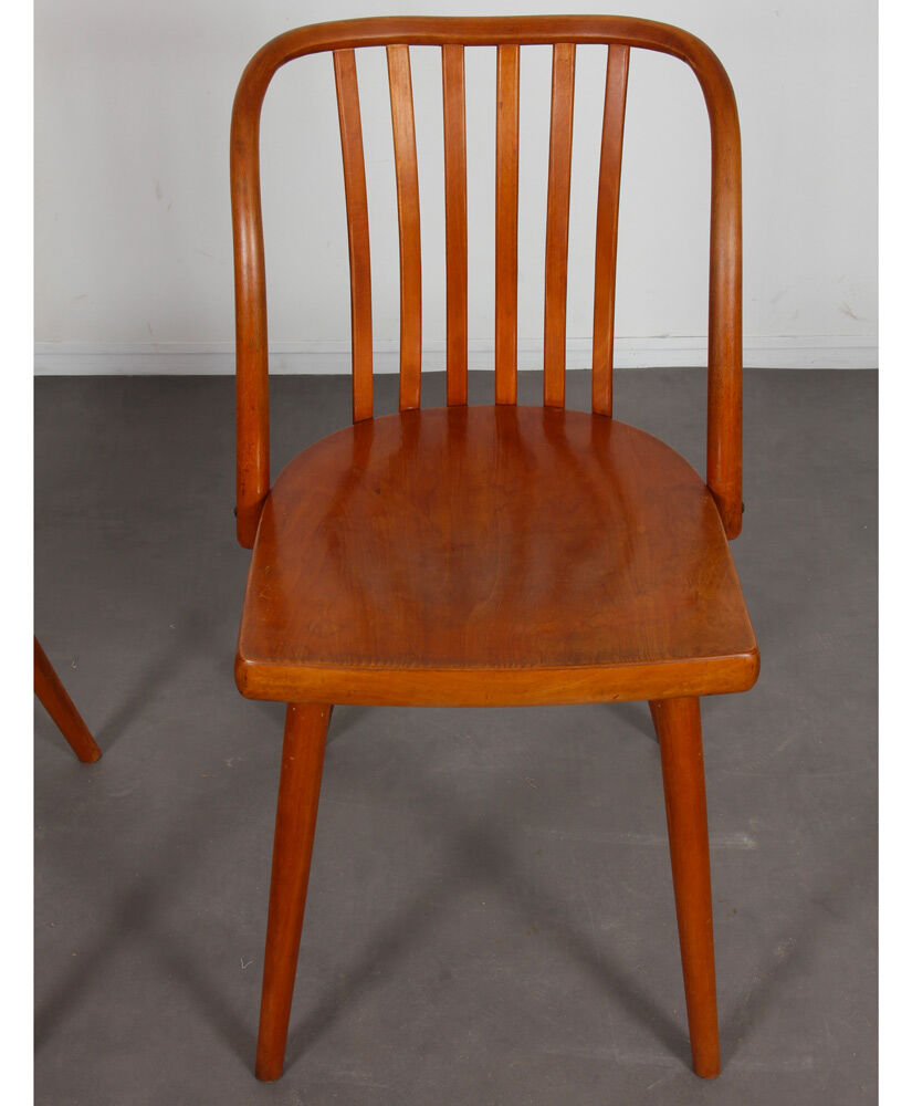 Set of 3 vintage chairs by Antonin Suman for Ton, 1960
