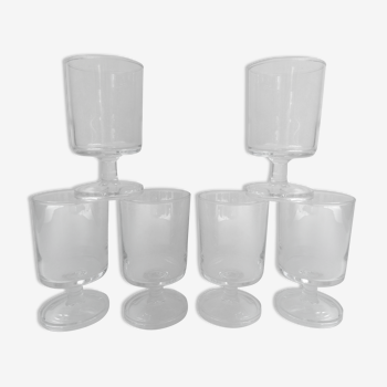 6 Cavalier wine glasses