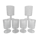 6 Cavalier wine glasses