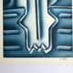 Jacques poli, the fire iii, 1978. original lithograph signed in pencil.