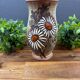 Vallauris Vase in Ceramic with Daisy Decor – Vintage 60s/70s