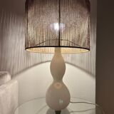 Pair of blown glass lamp bases