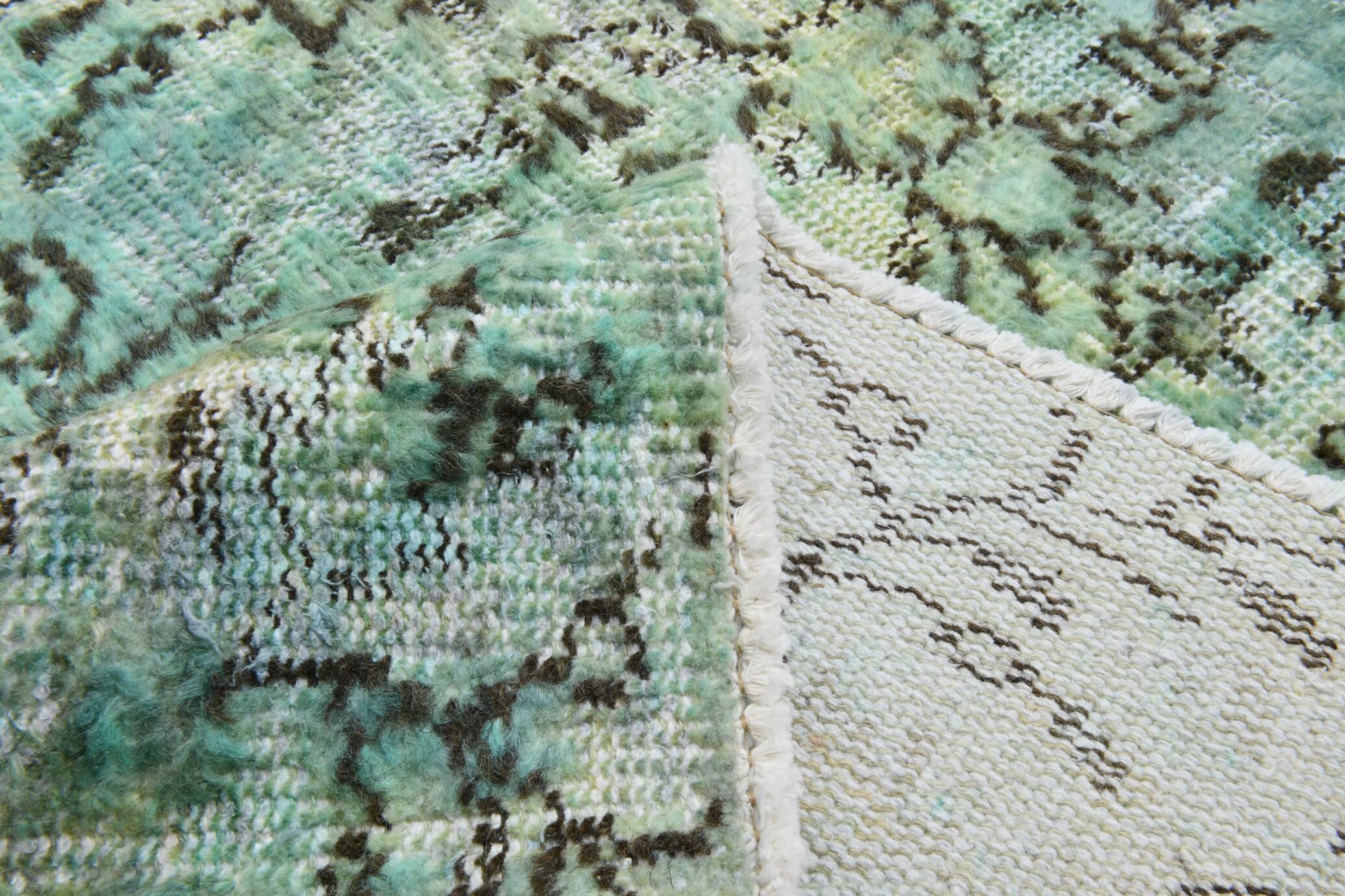 5x8 plants style vintage rug, 148x243cm