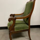 Paire de fauteuils Napoleon III en acajou