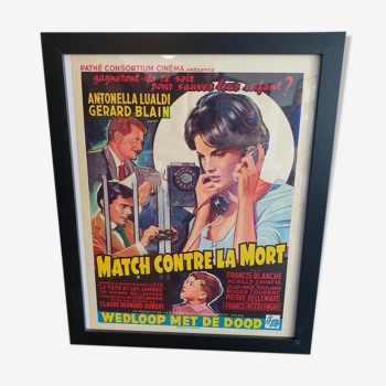 Vintage Movie Poster - Match Against Death