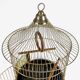Golden bird cage with fine gold a.fay & co 1950