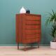 Teak chest of drawers, Danish design, 1970s, designer: Ahlström Osakeyhitö