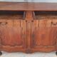 Louis XV walnut buffet from the 18th century.
