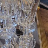70's water glasses and wine glasses set