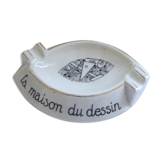 Ceramic ashtray Rouen