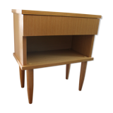 Table de chevet vintage en bois