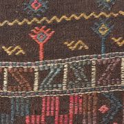 Tapis kilim Oushak anatolien surdimensionné
