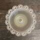 Paire coupe à fruits masserini barocco verre moulé rang de perles vint