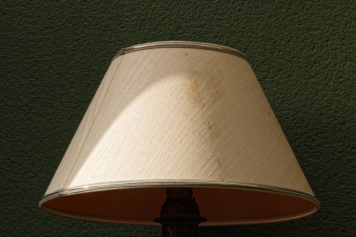Satsuma ceramic lamp, 19th century