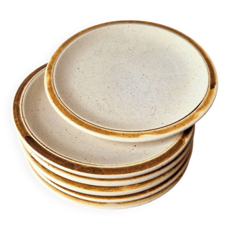 Assiettes grès Longchamp