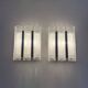 Mid-century design Doria Leuchten wall lamps sconce, 1970s