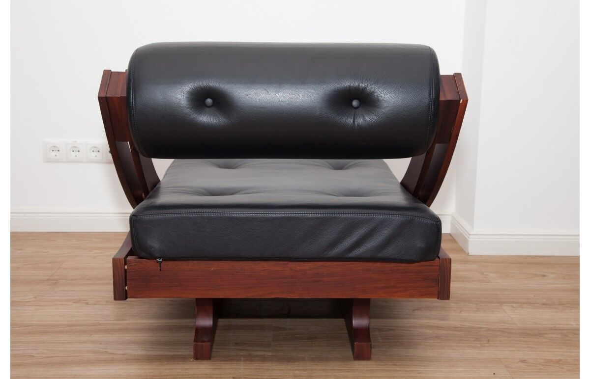 Vintage sofa with 2 arm chairs by Gianni Songia for Sormani