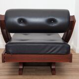 Vintage sofa with 2 arm chairs by Gianni Songia for Sormani