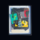 Composition abstraite. Royaume-Uni années 60