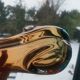 Vintage Murano Style Sommerso Glass Vase – Hand Blown Italian Art Glas