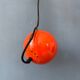 Small red adjustable Artimeta eyeball pendant lamp
