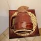 Pitcher in varnished gres for vintage deco