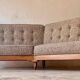 Corner bench by Guillerme and Chambron for Your House, France 60s