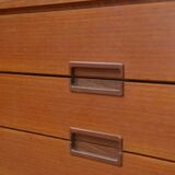 Small vintage teak low cabinet 1960