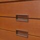 Small vintage teak low cabinet 1960