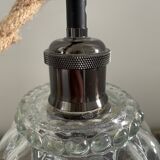 Set of two glass walking lamps