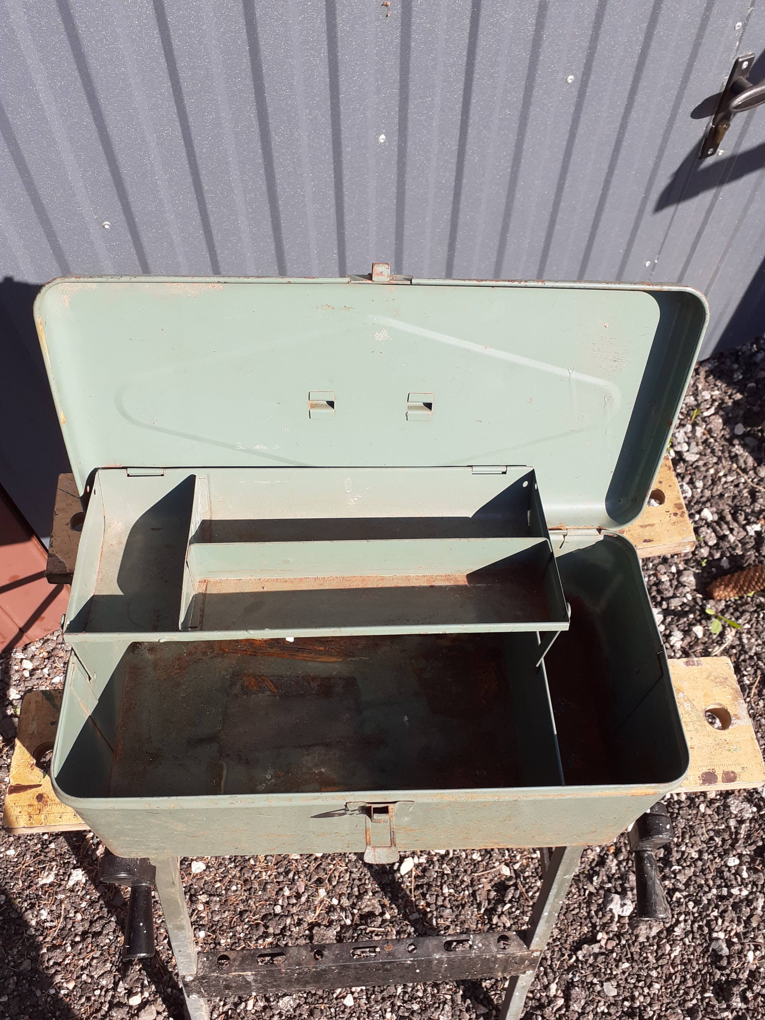 Former fishing crate