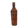 Moroccan bottle sheathed leather