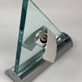 Pair of vintage Icaro wall lights by Carlo Forcolini for Artemide in glass and metal, 1986