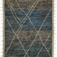 Hand-Knotted Turkish Contemporary 280 cm x 363 cm Blue Wool Carpet