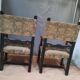 Paire de fauteuils de style Louis XIII