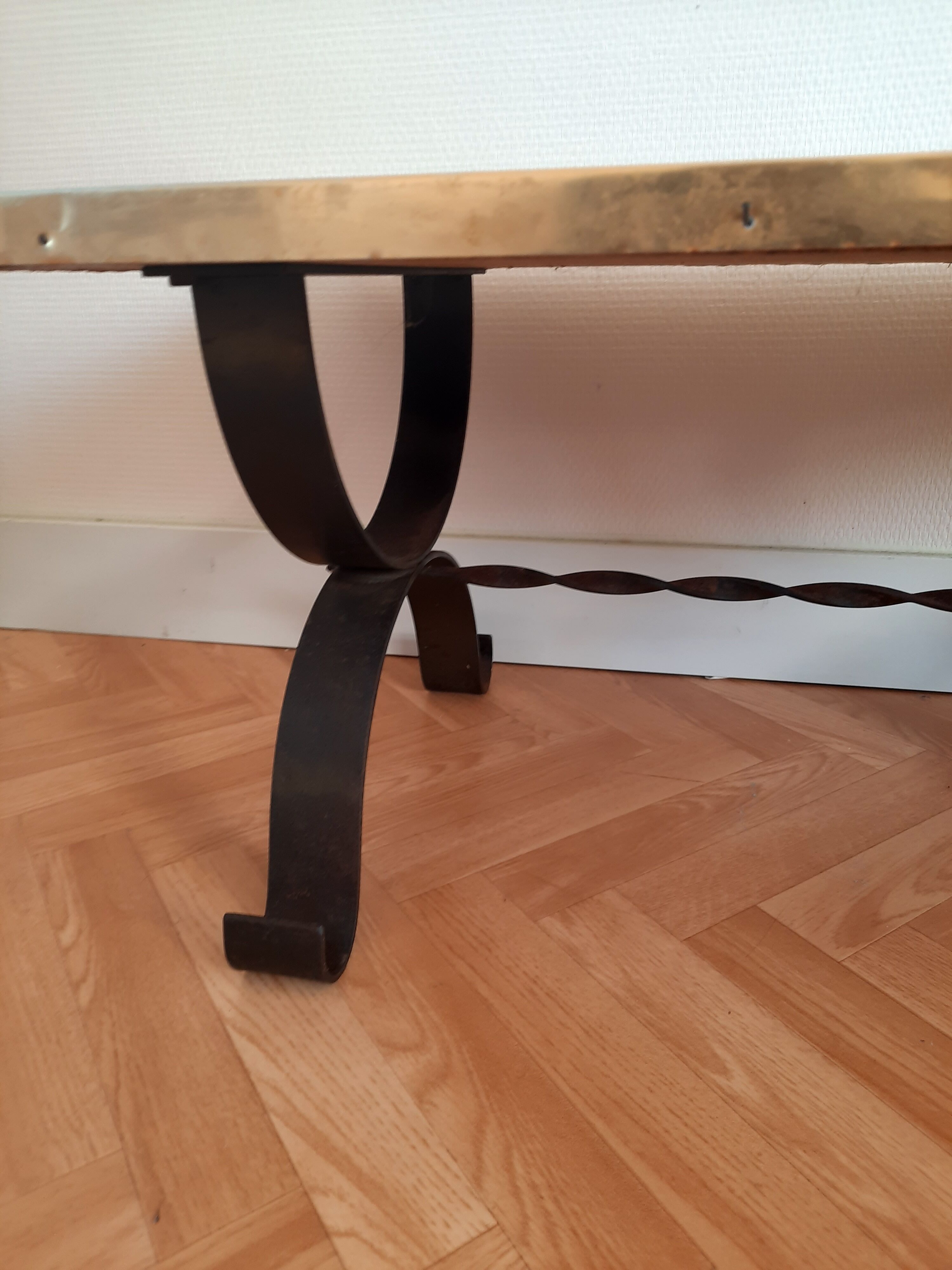 Table basse vallauris années 60