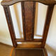 Pair of art deco style wooden chairs