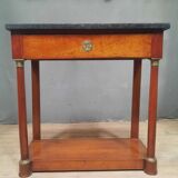 Console dessu marbre d epoque empire