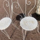 2 chaise  & 2 fauteuils de jardin en fer