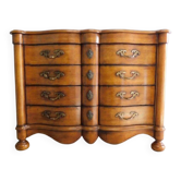 Commode/Chiffonnier traditionnel en bois fruitier à 8 tiroirs Century Furniture