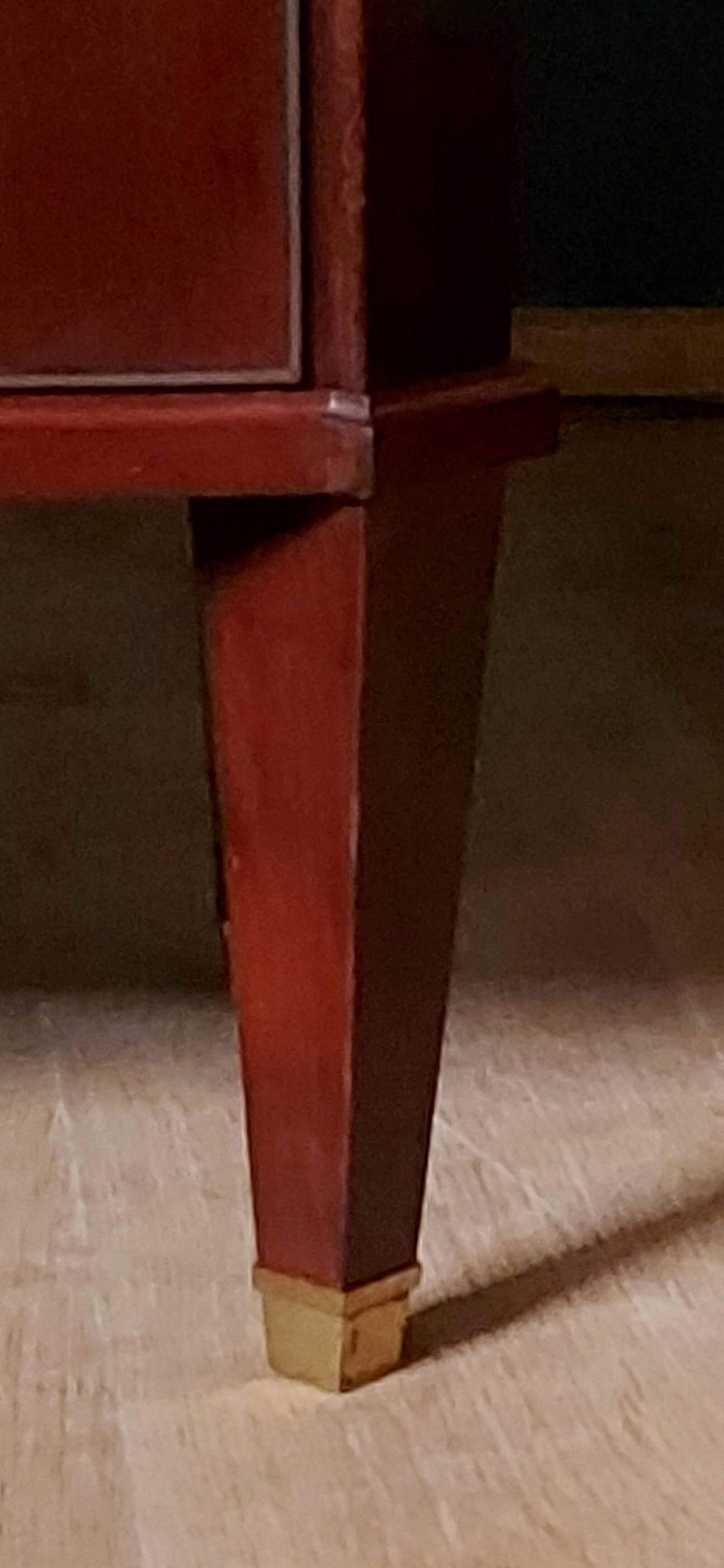 Danish Art Deco Chest of Drawers, Mahogany